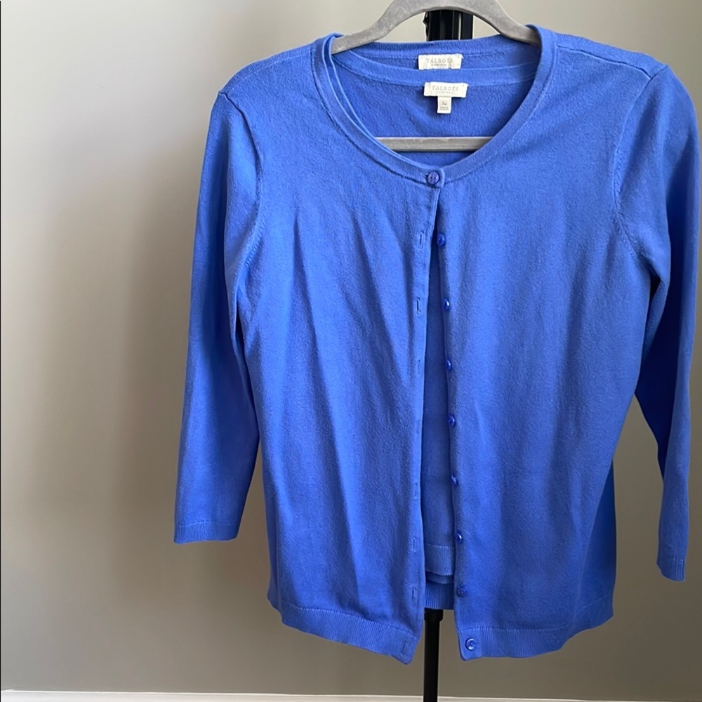 Talbots Blue Women's Cardigan Sweater